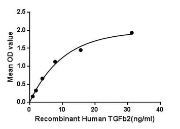 Human TGF beta 2 protein, His tag (active). GTX00211-pro