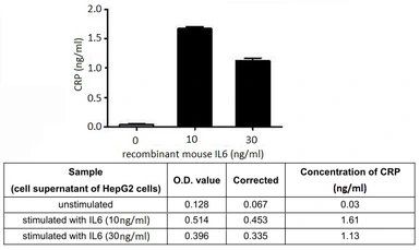 Mouse IL6 protein, His tag (active). GTX00286-pro
