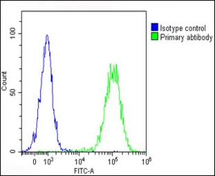 Anti-HHLA2 antibody used in Flow cytometry (FCM). GTX05203