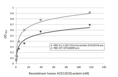 SARS-CoV-2 (COVID-19) Spike RBD protein, His tag (active). GTX136090-pro