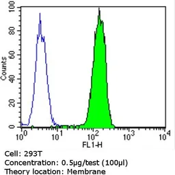 Anti-PMP70 antibody used in Flow cytometry (FCM). GTX23421