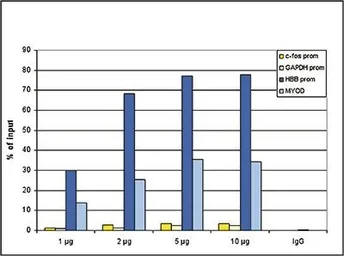 Anti-Histone H3K9me2 (Di-methyl Lys9) antibody - ChIP grade used in ChIP assay (ChIP assay). GTX60357