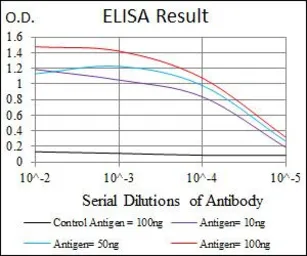 Anti-Fibronectin antibody [2F4] used in ELISA (ELISA). GTX60570