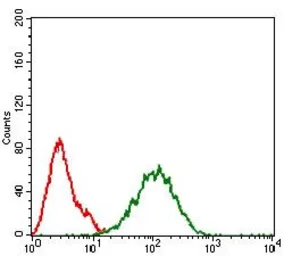 Anti-IL3 Receptor alpha antibody [10B8E7] used in Flow cytometry (FCM). GTX60797