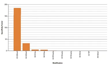 Anti-Histone H3K36me3 (Tri-methy Lys36) antibody - ChIP grade used in Protein Array (Protein Array). GTX60817