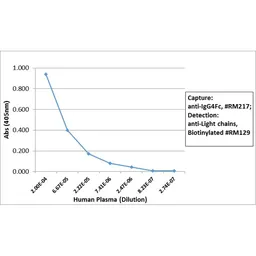 Rabbit Anti-Human Ig light chain antibody [RM129] (Biotin). GTX60920