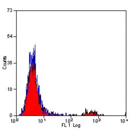 Anti-CD41 antibody [MWReg30] used in Flow cytometry (FCM). GTX76011