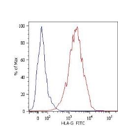 Anti-HLA-G antibody [MEM-G/11] (FITC) used in Flow cytometry (FCM). GTX78370