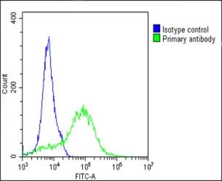 Anti-ROR1 antibody used in Flow cytometry (FCM). GTX81334