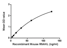 Mouse RANKL protein, His and GST tag. GTX00319-pro