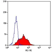 Anti-CD105 antibody [SN6] (PE) used in Flow cytometry (FCM). GTX75142