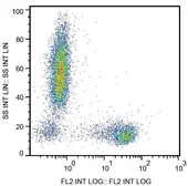 Anti-CD27 antibody [LT27] (PE) used in Flow cytometry (FCM). GTX80056